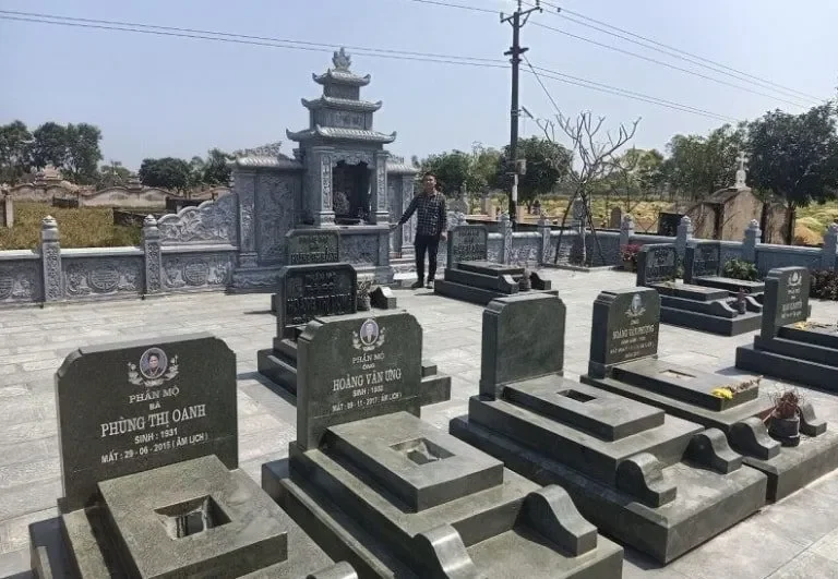 Các mẫu thiết kế mộ phần mang phong cách hiện đại phổ biến