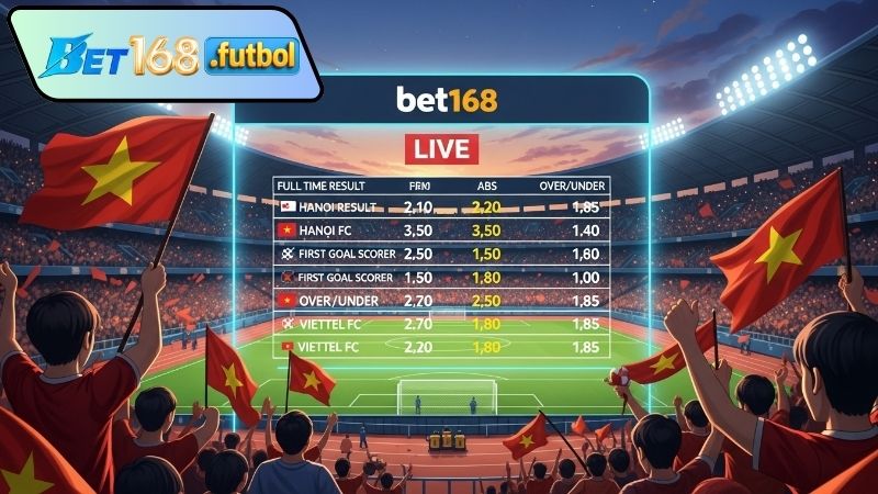 Bí quyết thắng kèo bóng đá Việt Nam Bet168