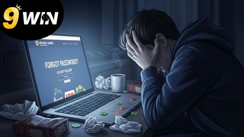 Các cách lấy lại mật khẩu 9WIN